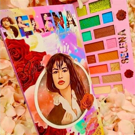 selena quintanilla makeup palette book